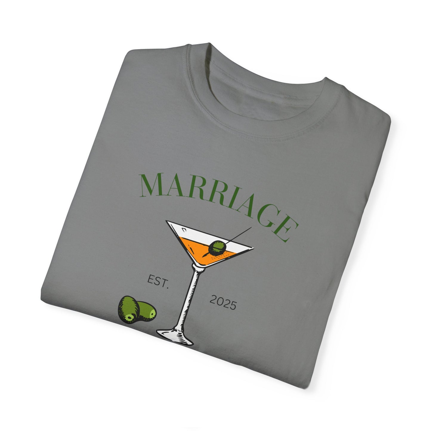 Marriage and Martini Bride to Be T- Shirt
