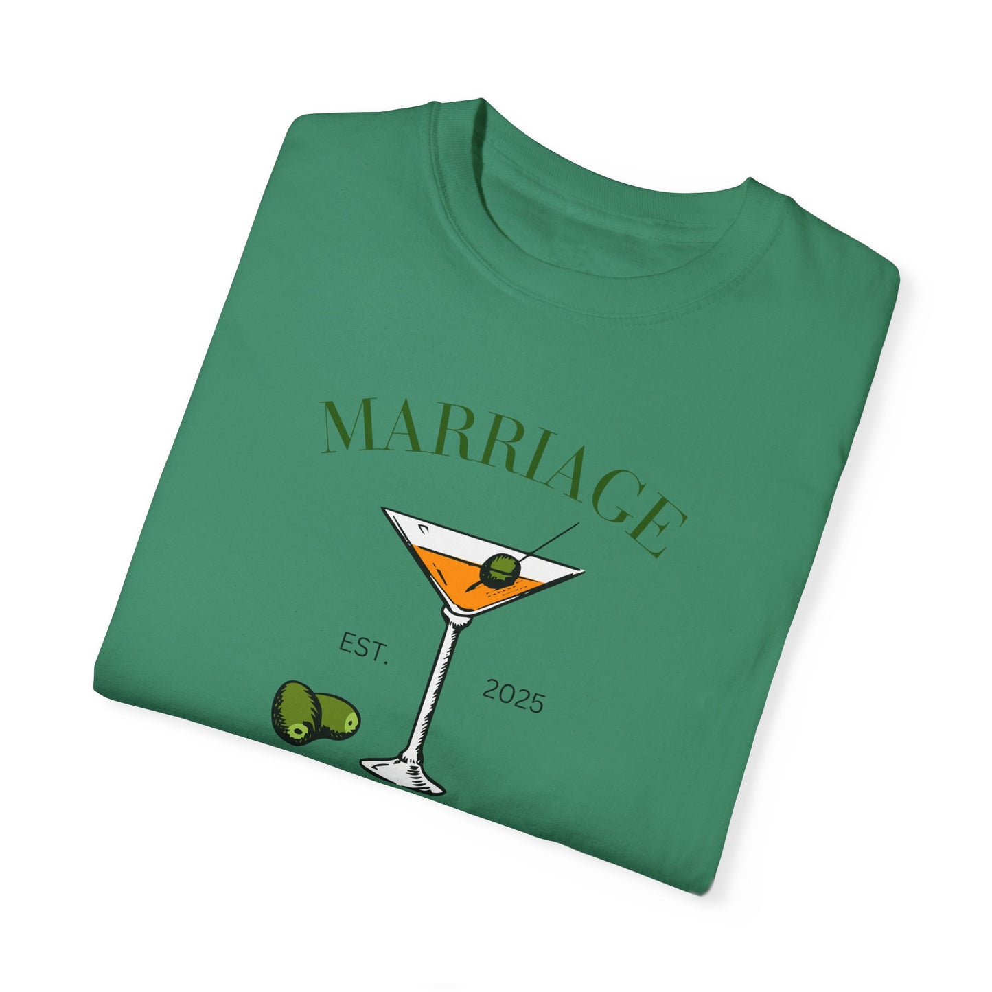 Marriage and Martini Bride to Be T- Shirt