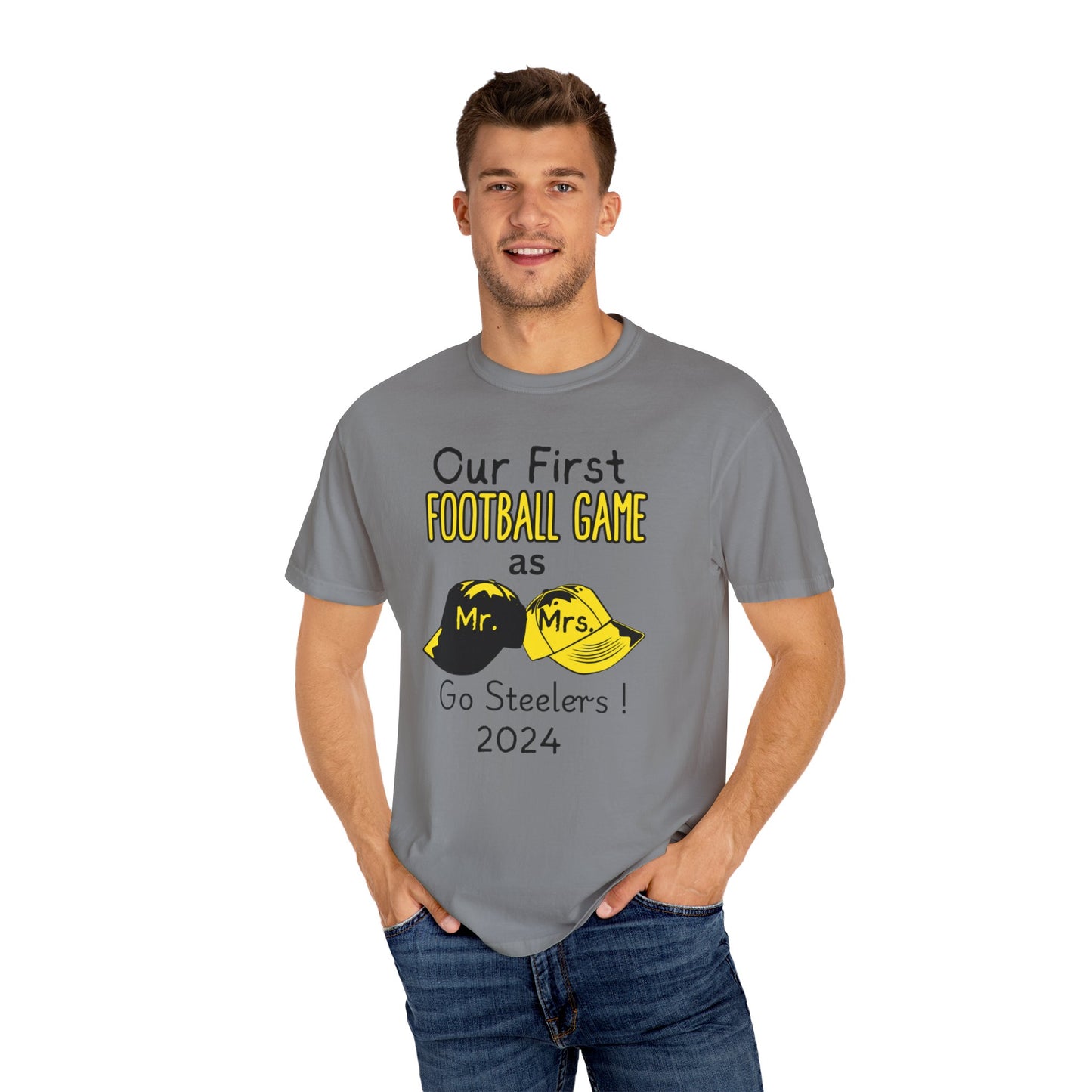 Our First Football Game, Steeler T- Shirt