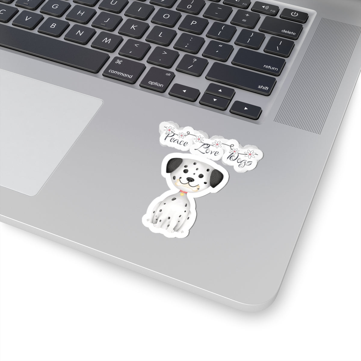 Peace, Love and Dogs,Kiss Cut Stickers