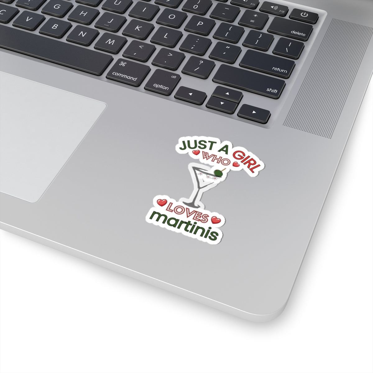 Copy of Just a Girl who love Martinis, Kiss-Cut Stickers