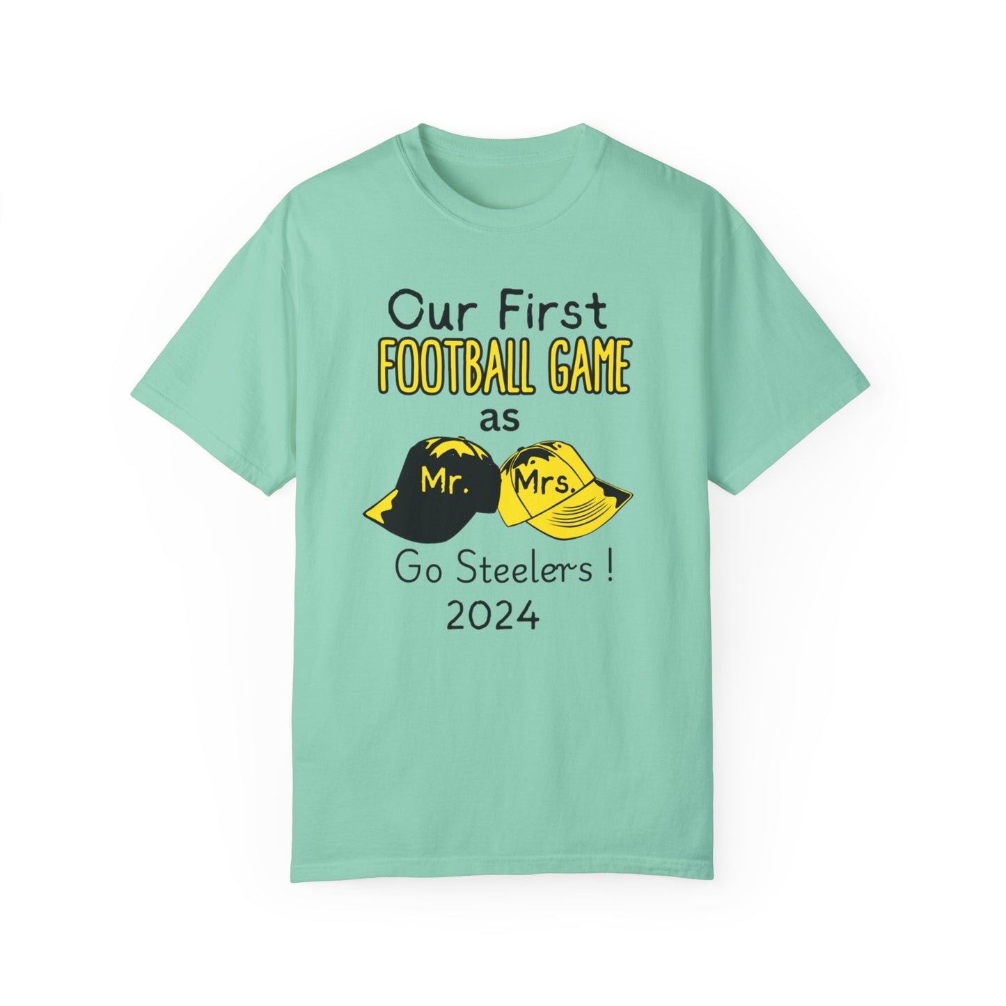 Our First Football Game, Steeler T- Shirt