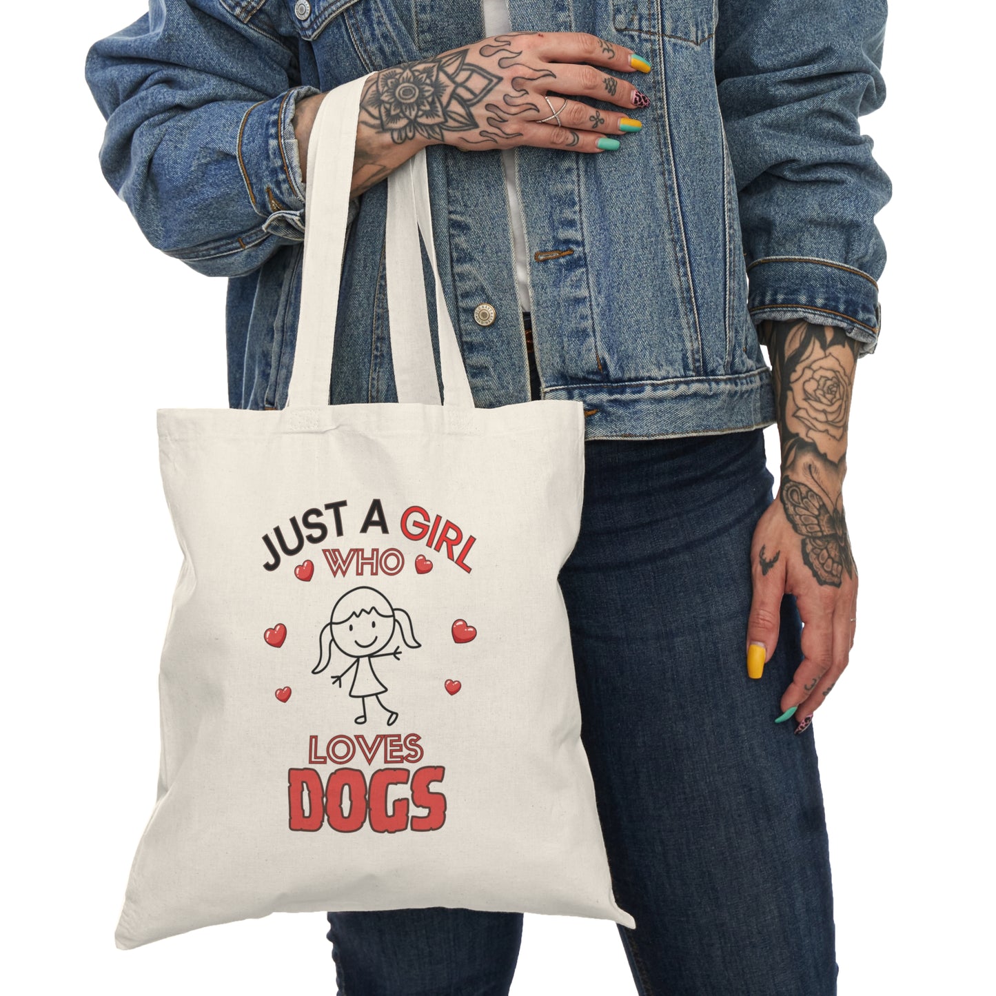 Just a Girl Dogs, Tote