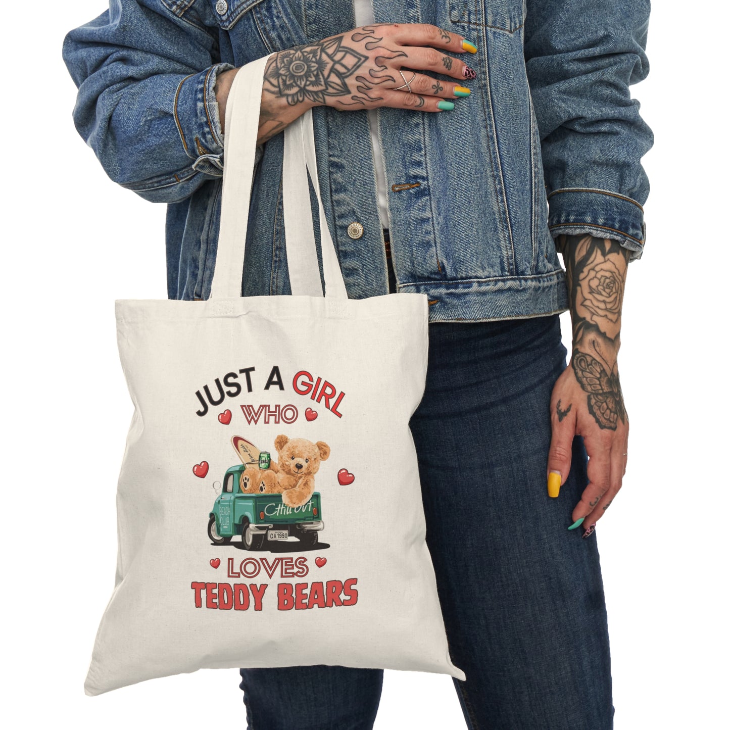 Just a Girl Teddy Bears, Tote