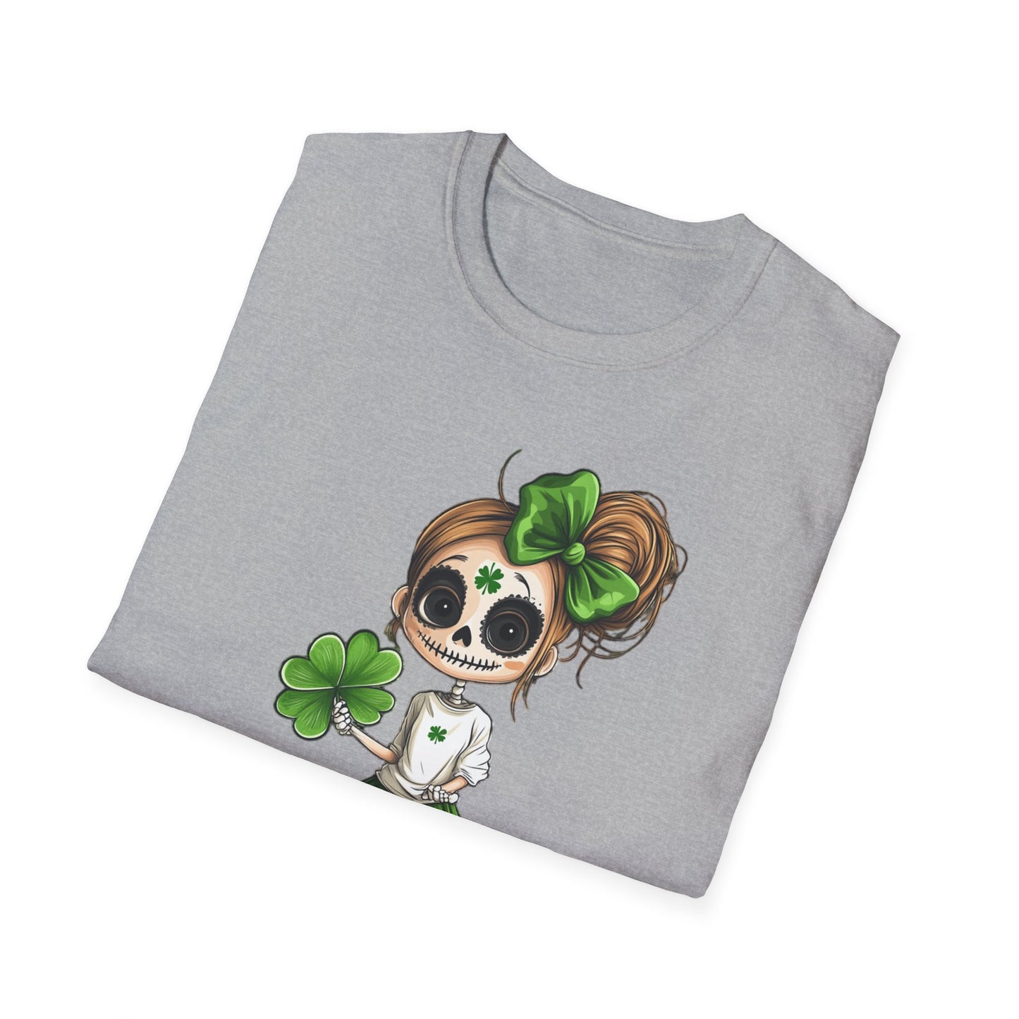 Just a girl Who loves St. Patricks Day Unisex Softstyle T-Shirt