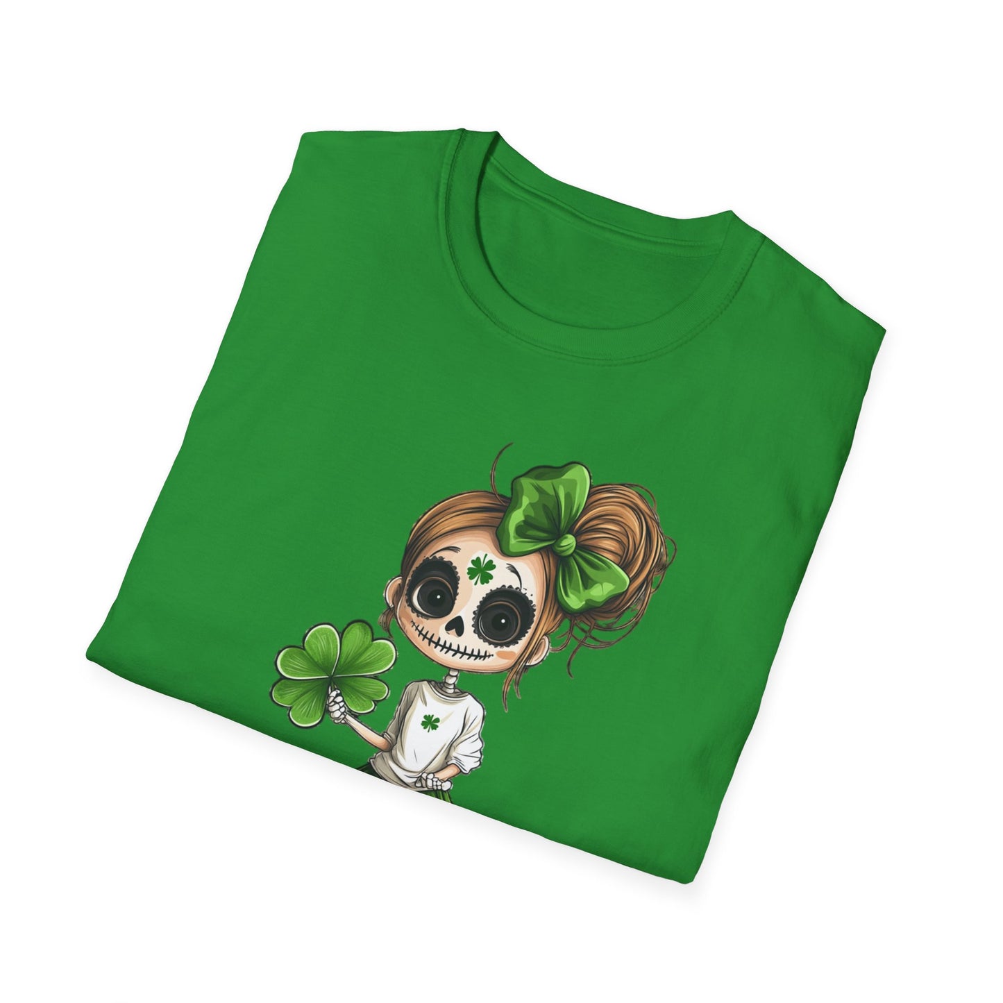 Just a girl Who loves St. Patricks Day Unisex Softstyle T-Shirt