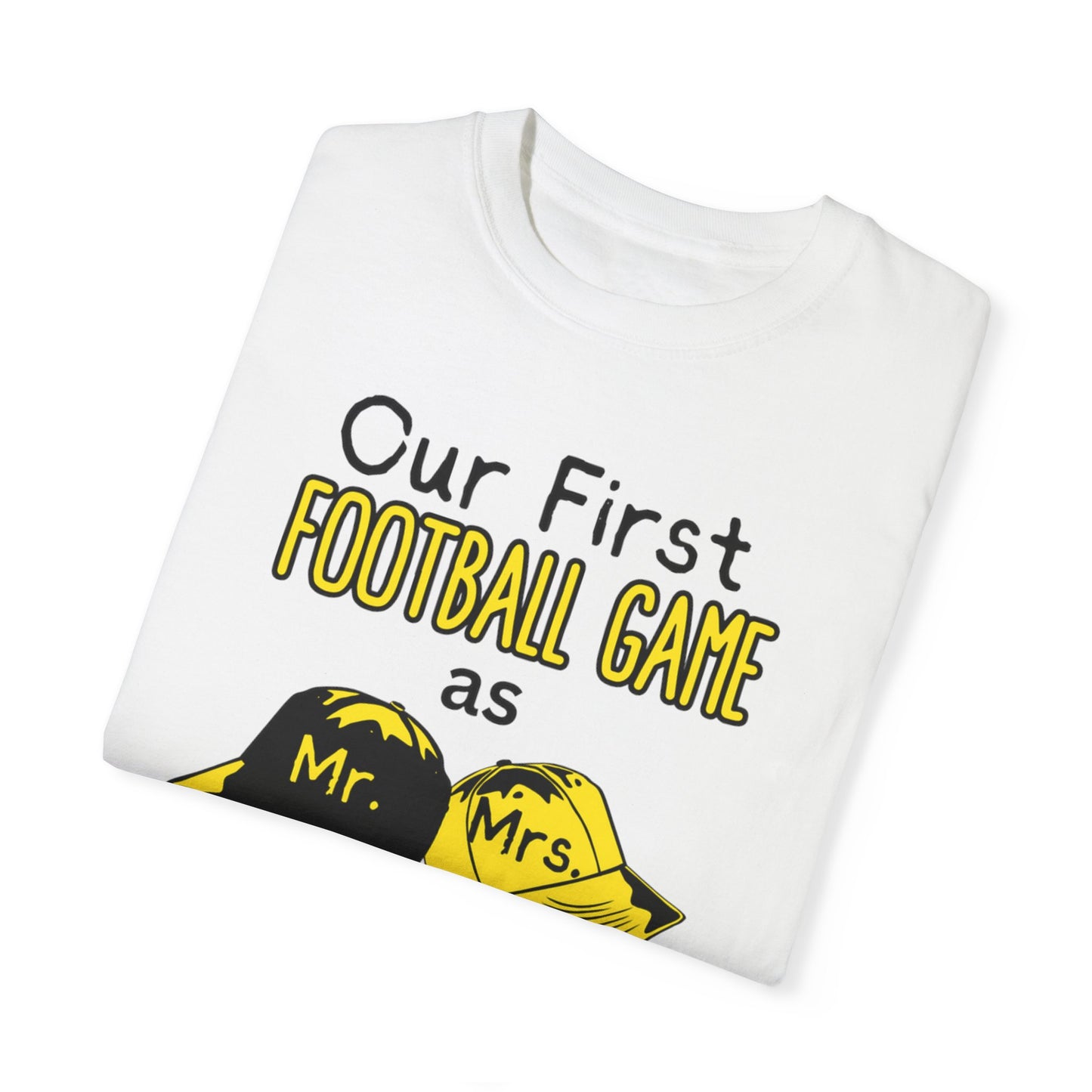 Our First Football Game, Steeler T- Shirt
