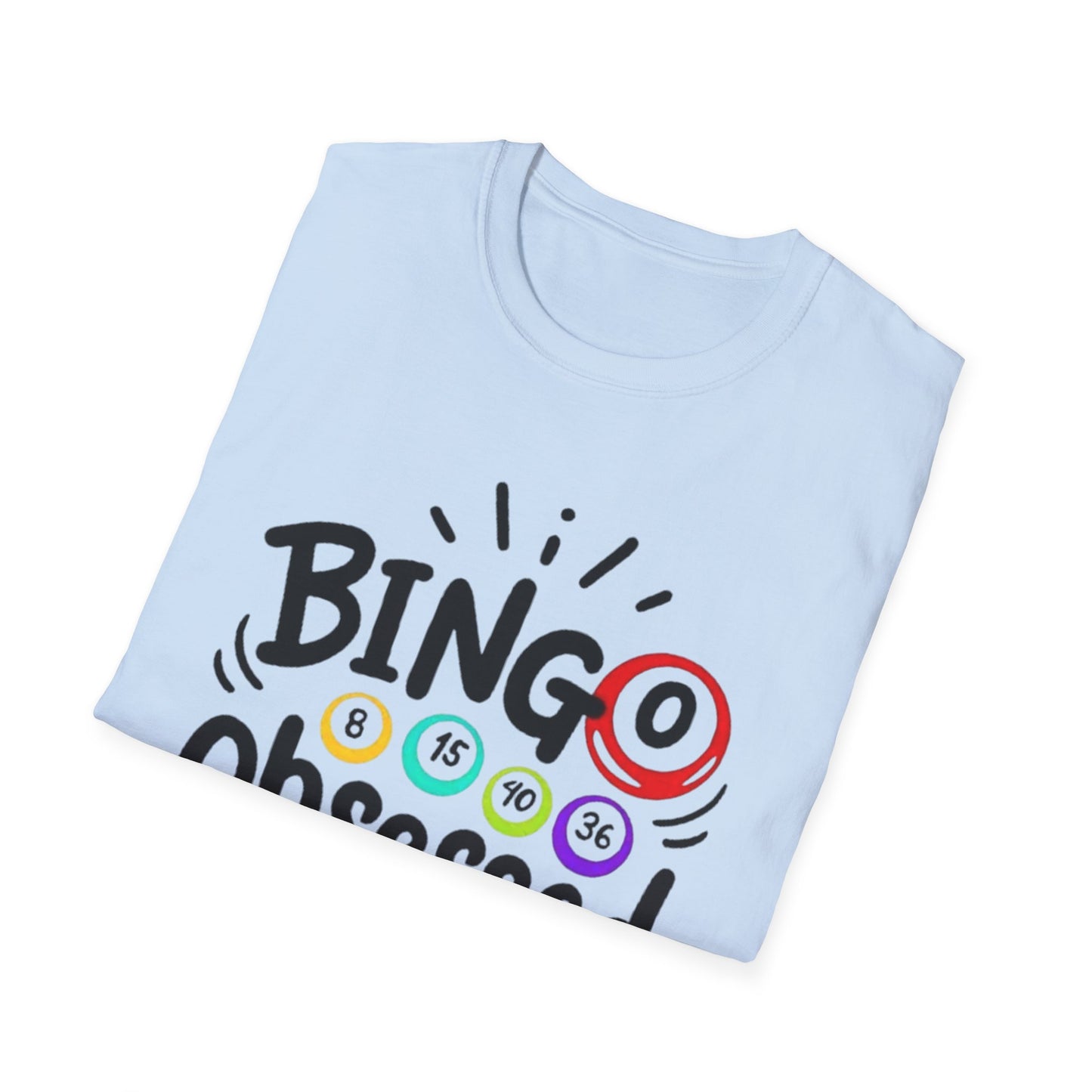 Bingo Obsessed, Unisex Softstyle T-Shirt