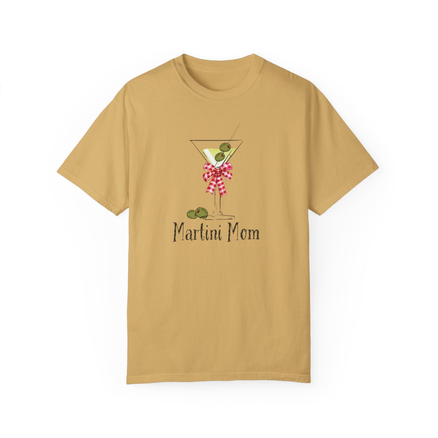Martini Mom, Unisex Garment-Dyed T-shirt