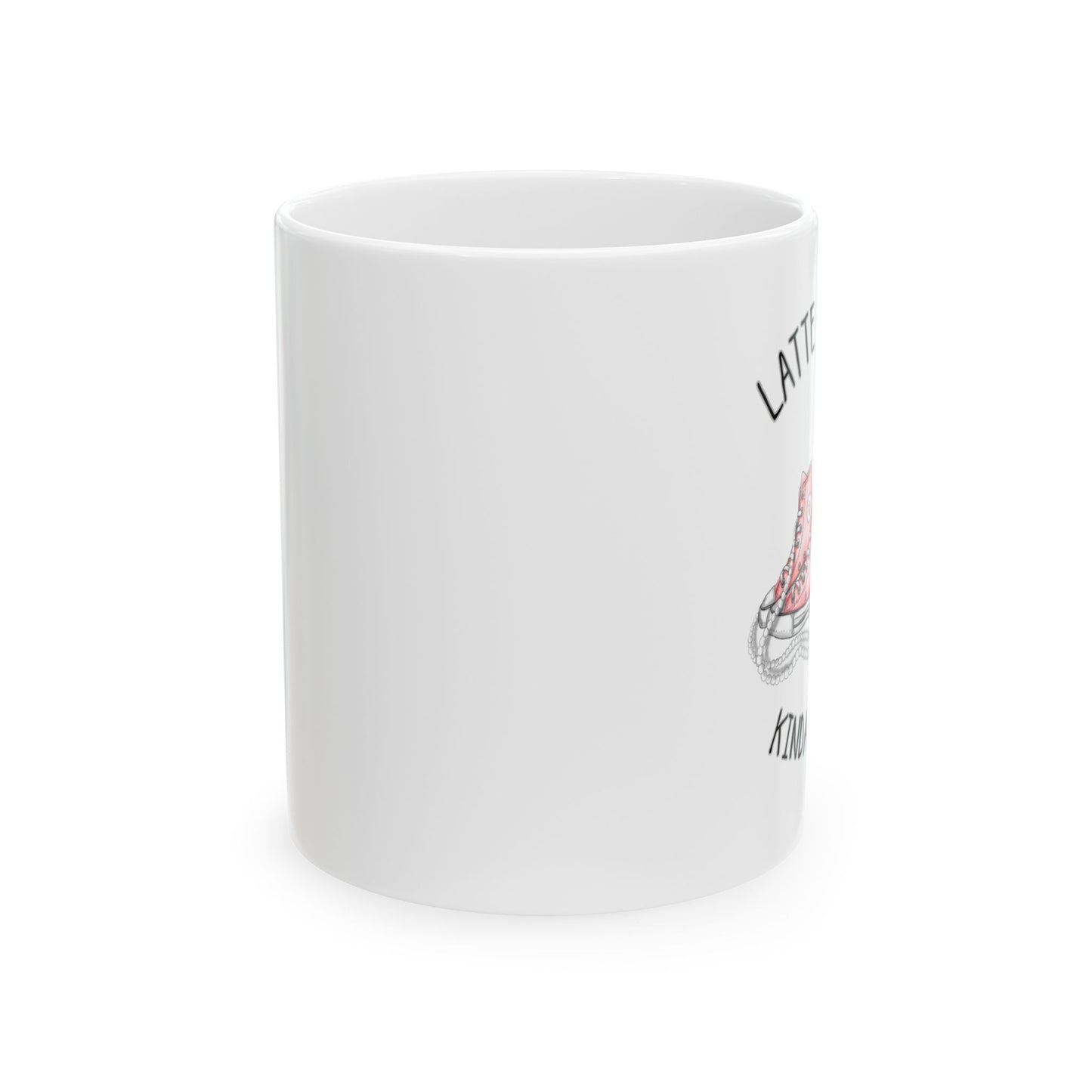 Latte Country Kinda Boujee, Ceramic Mug,