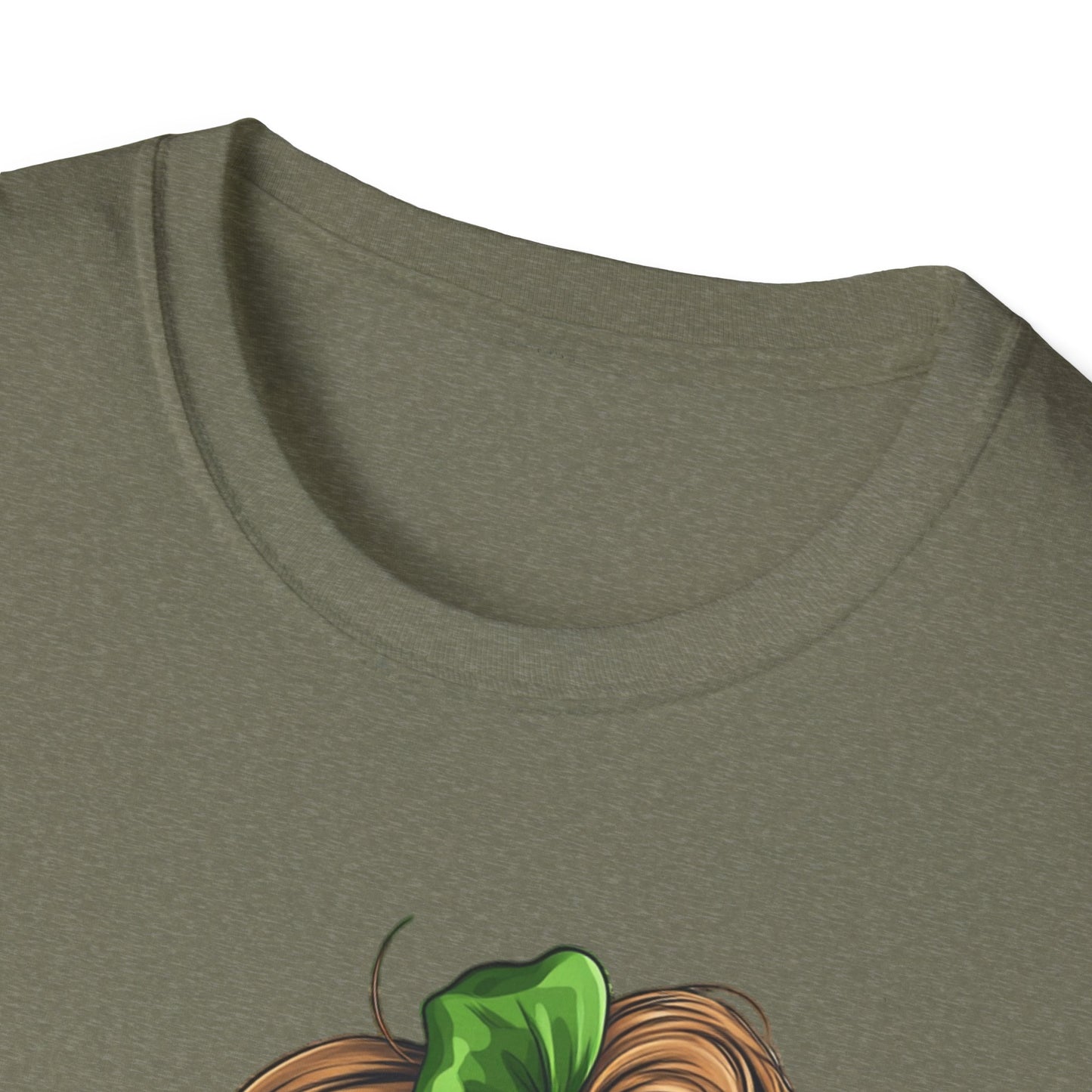 Just a girl Who loves St. Patricks Day Unisex Softstyle T-Shirt