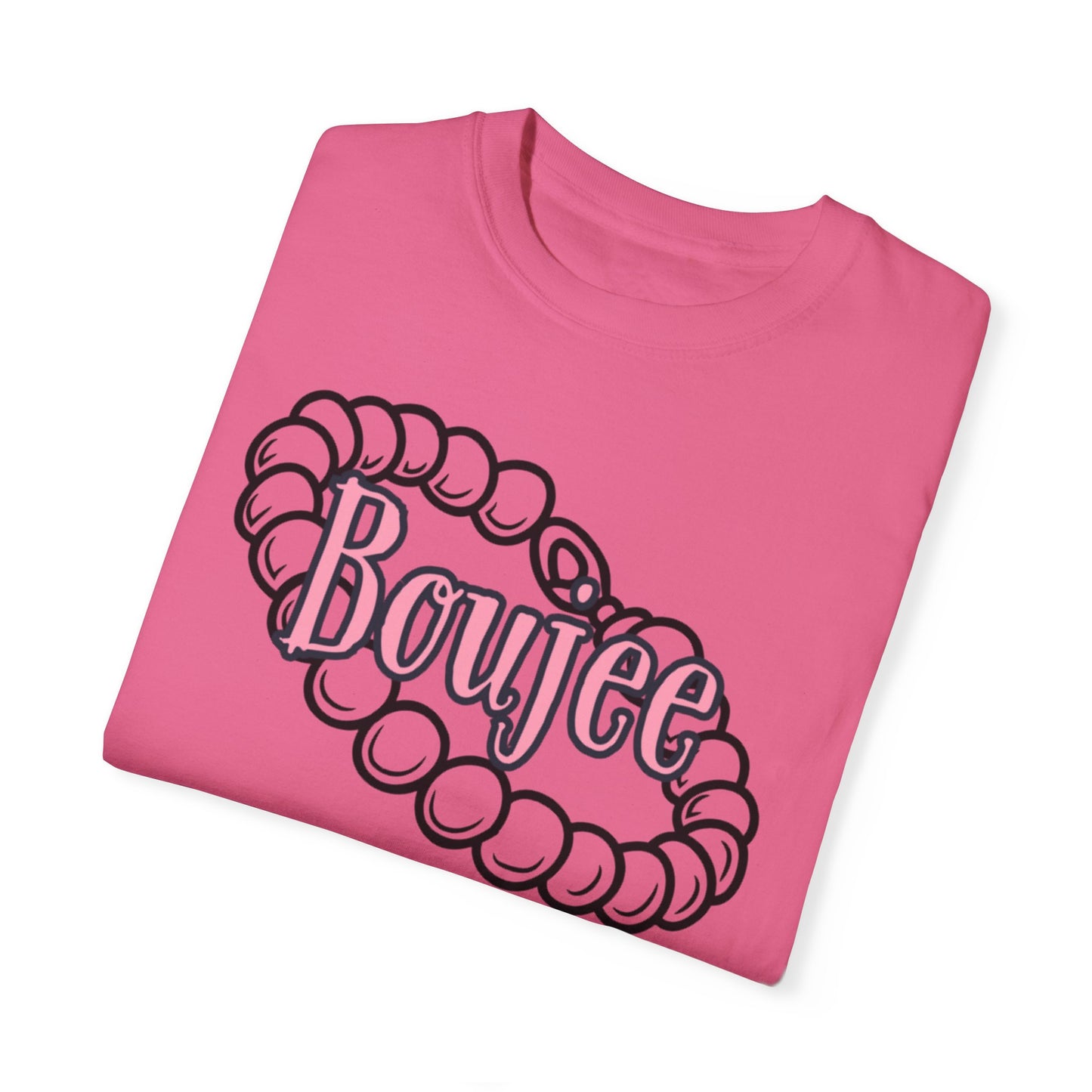 Boujee Pearls, Unisex Garment-Dyed T-shirt