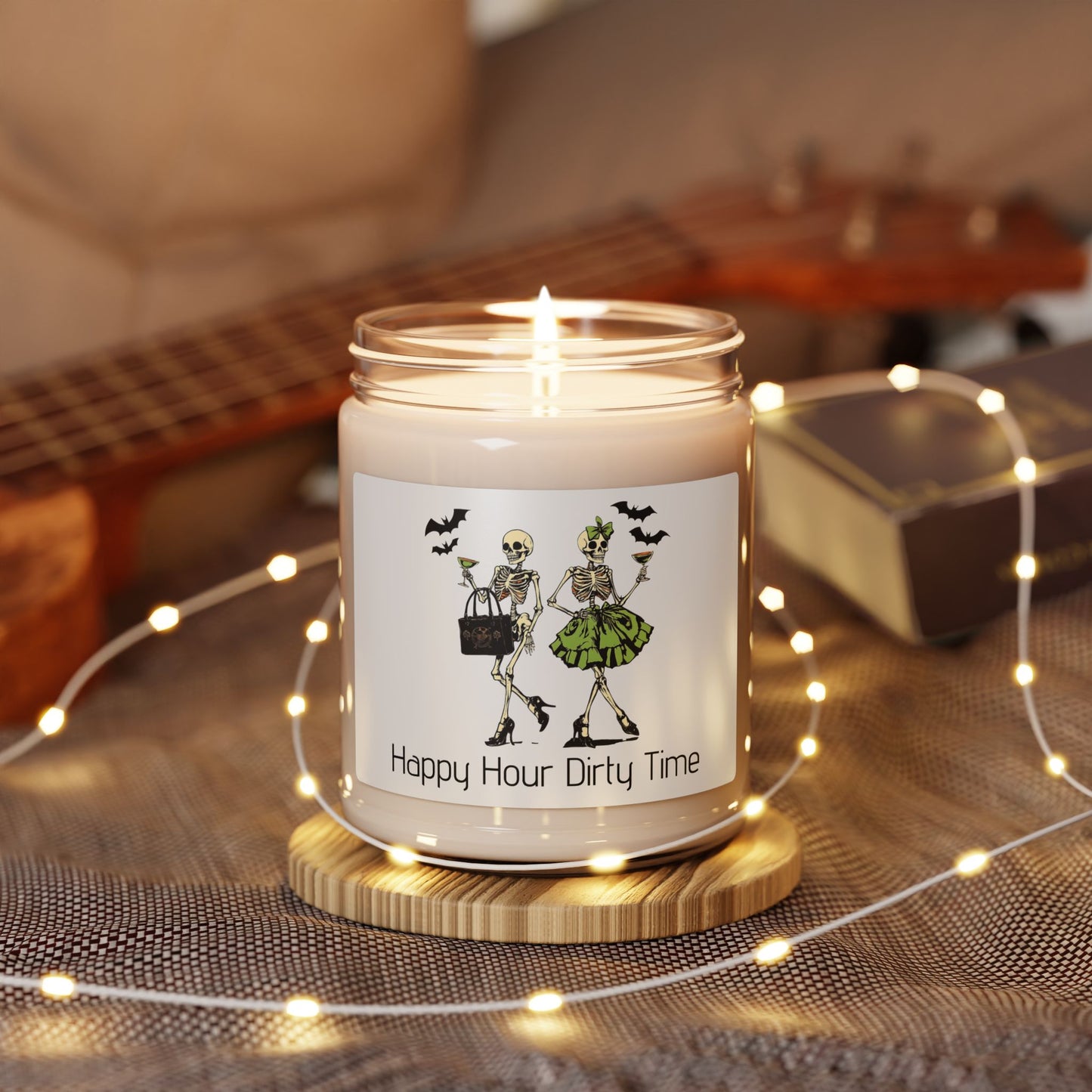 Happy Hour Dirty Martini Soy Candle, 9oz