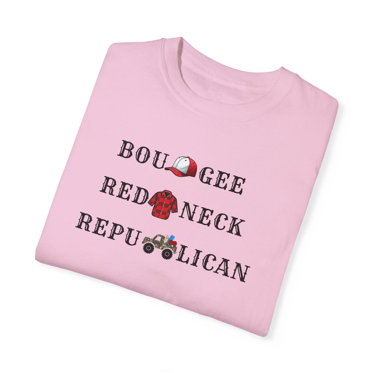 Boujee Country shirt, Unisex Garment-Dyed T-shirt
