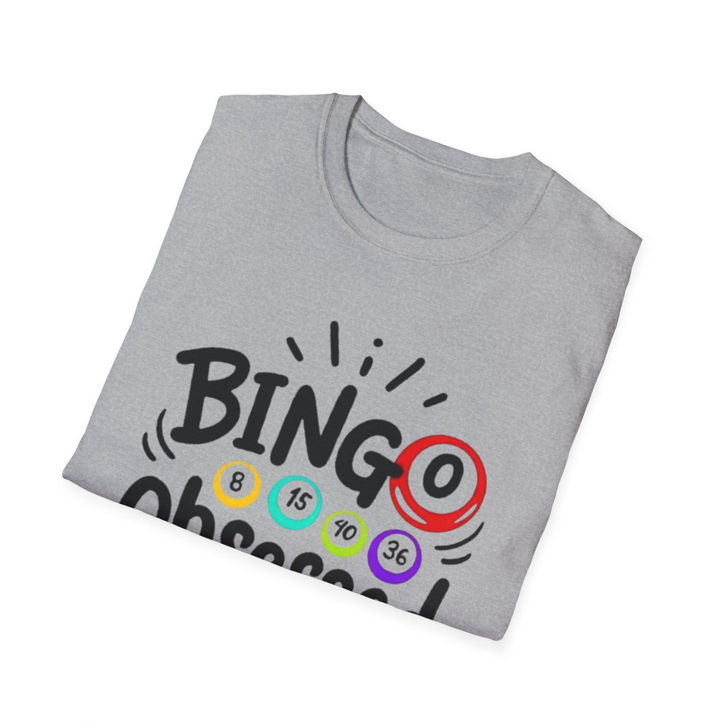 Bingo Obsessed, Unisex Softstyle T-Shirt