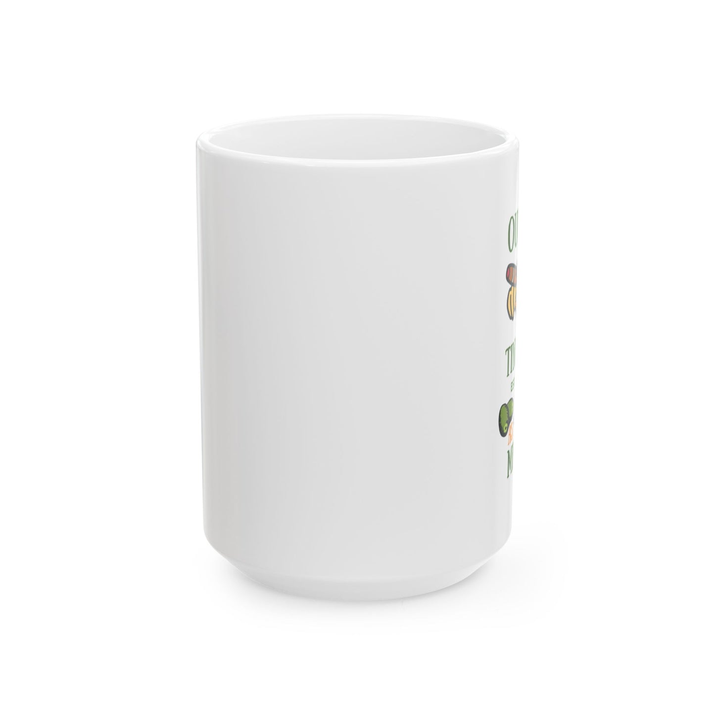 Our 1st Tini and Cigar, Ceramic Mug,