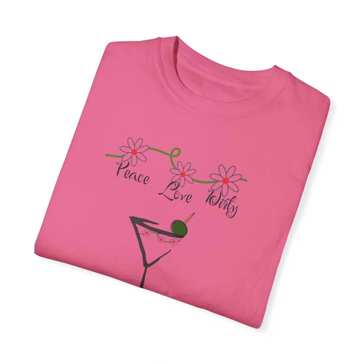 Peace Love and Martinis Collection T- Shirt