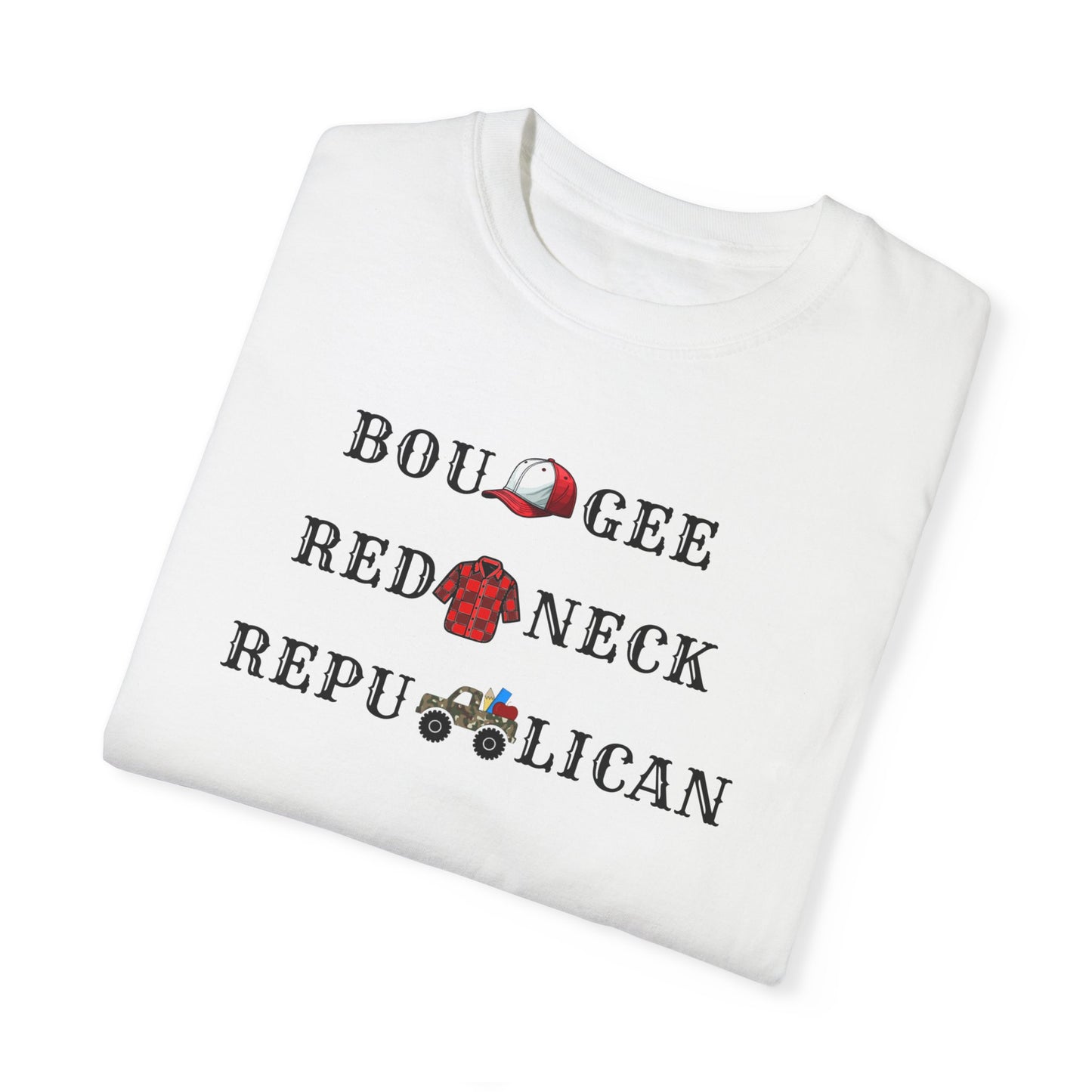 Boujee Country shirt, Unisex Garment-Dyed T-shirt