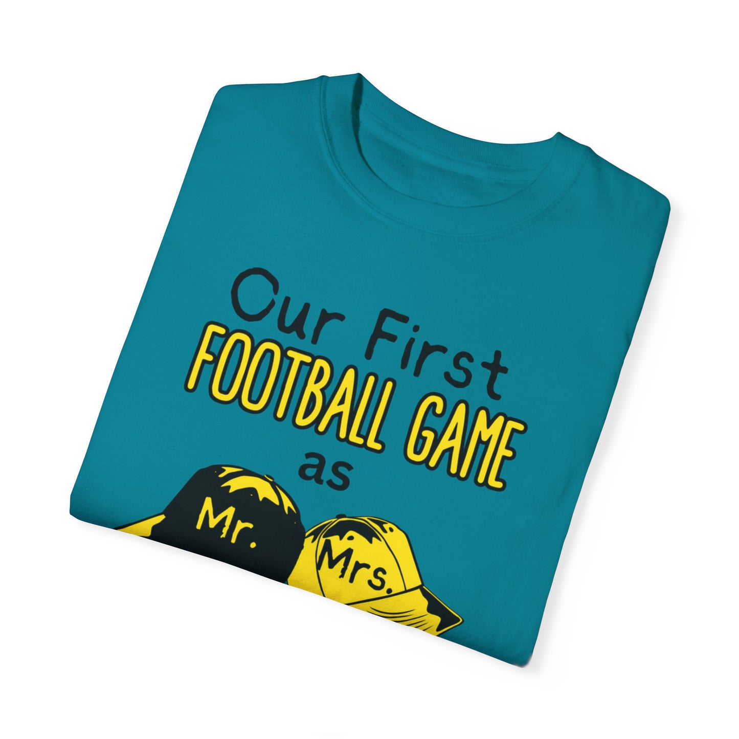 Our First Football Game, Steeler T- Shirt