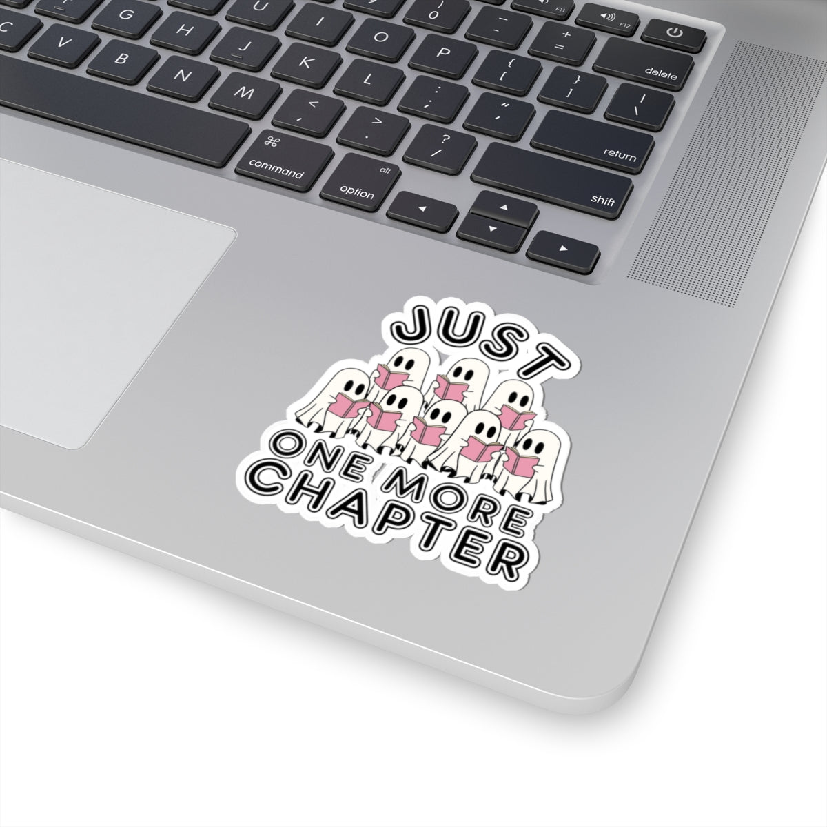 Ghost Book Boo, Kiss-Cut Stickers