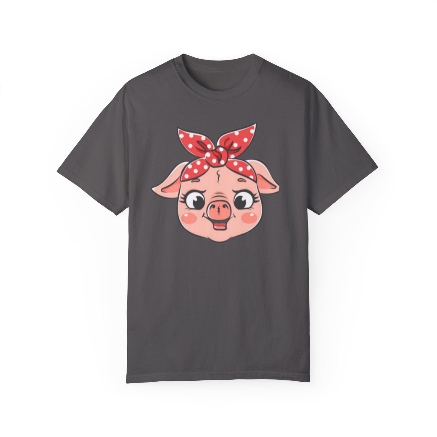 Cute Momma Pig, Unisex Garment-Dyed T-shirt