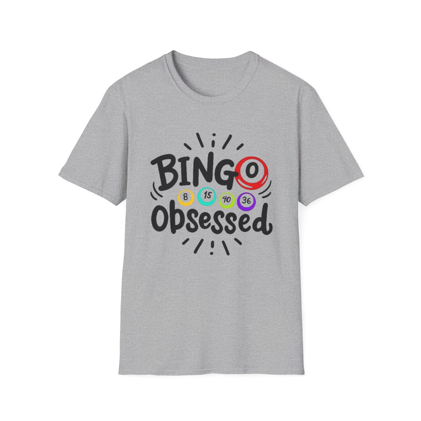 Bingo Obsessed, Unisex Softstyle T-Shirt