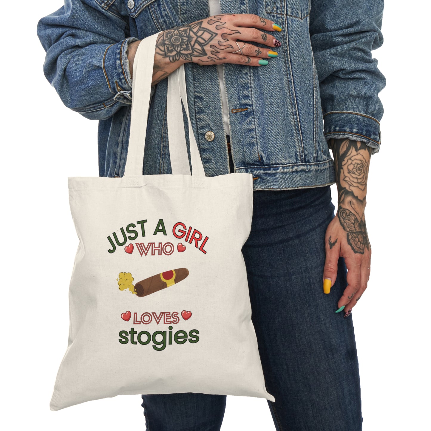 Just a Girls Cigars, Stogies Crew Tote
