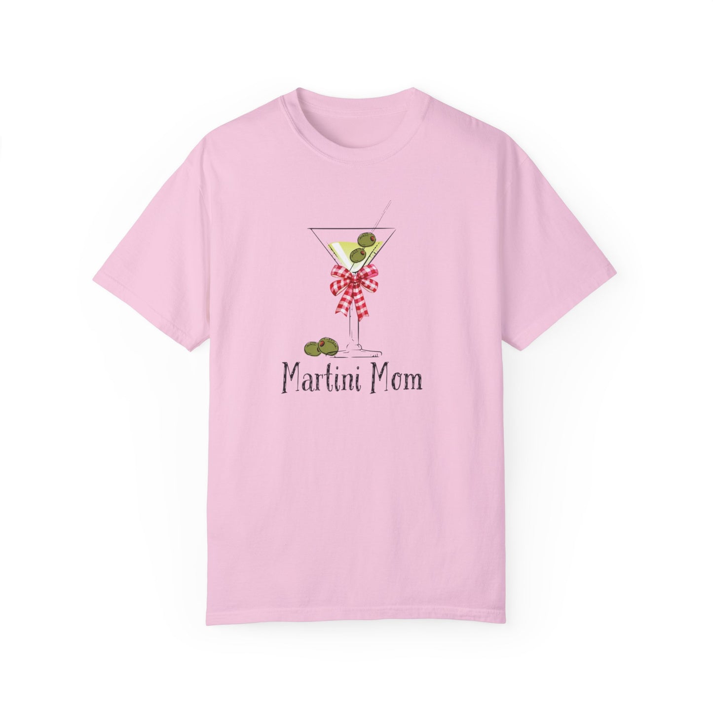 Martini Mom, Unisex Garment-Dyed T-shirt