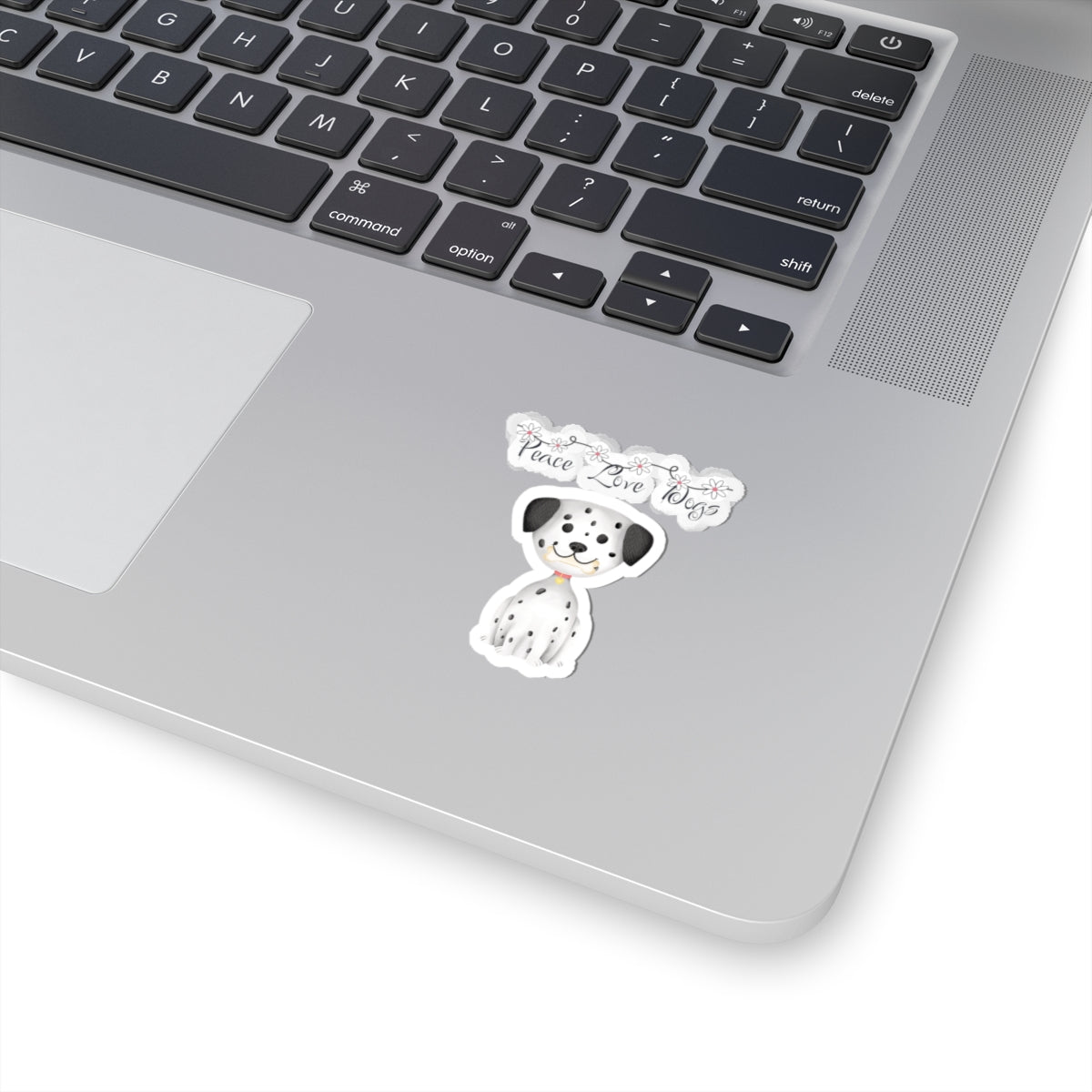 Peace, Love and Dogs,Kiss Cut Stickers