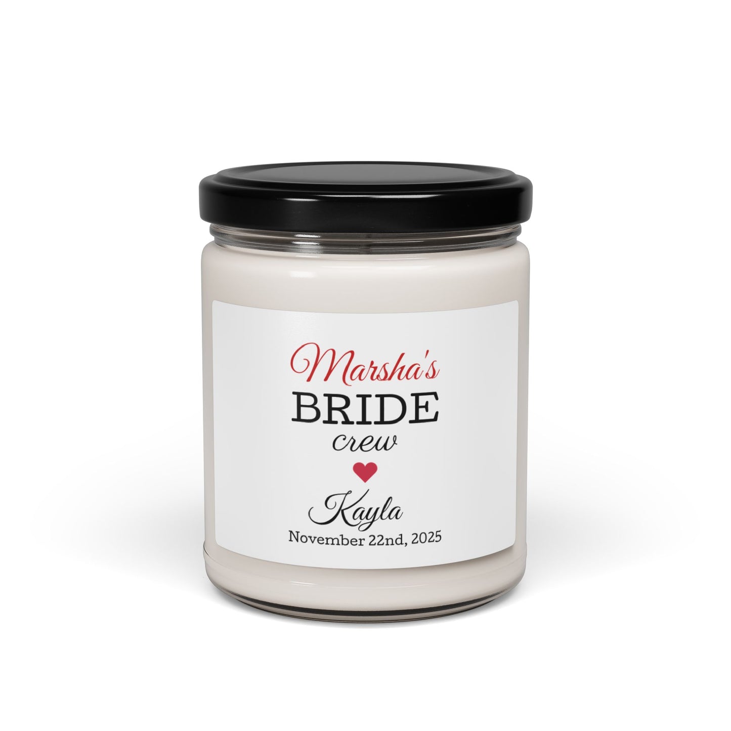 Bride crew Bach gift Boujee Soy Candle, 9oz
