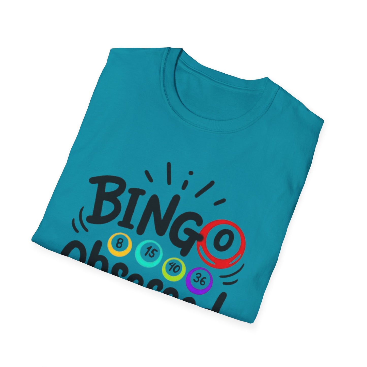 Bingo Obsessed, Unisex Softstyle T-Shirt