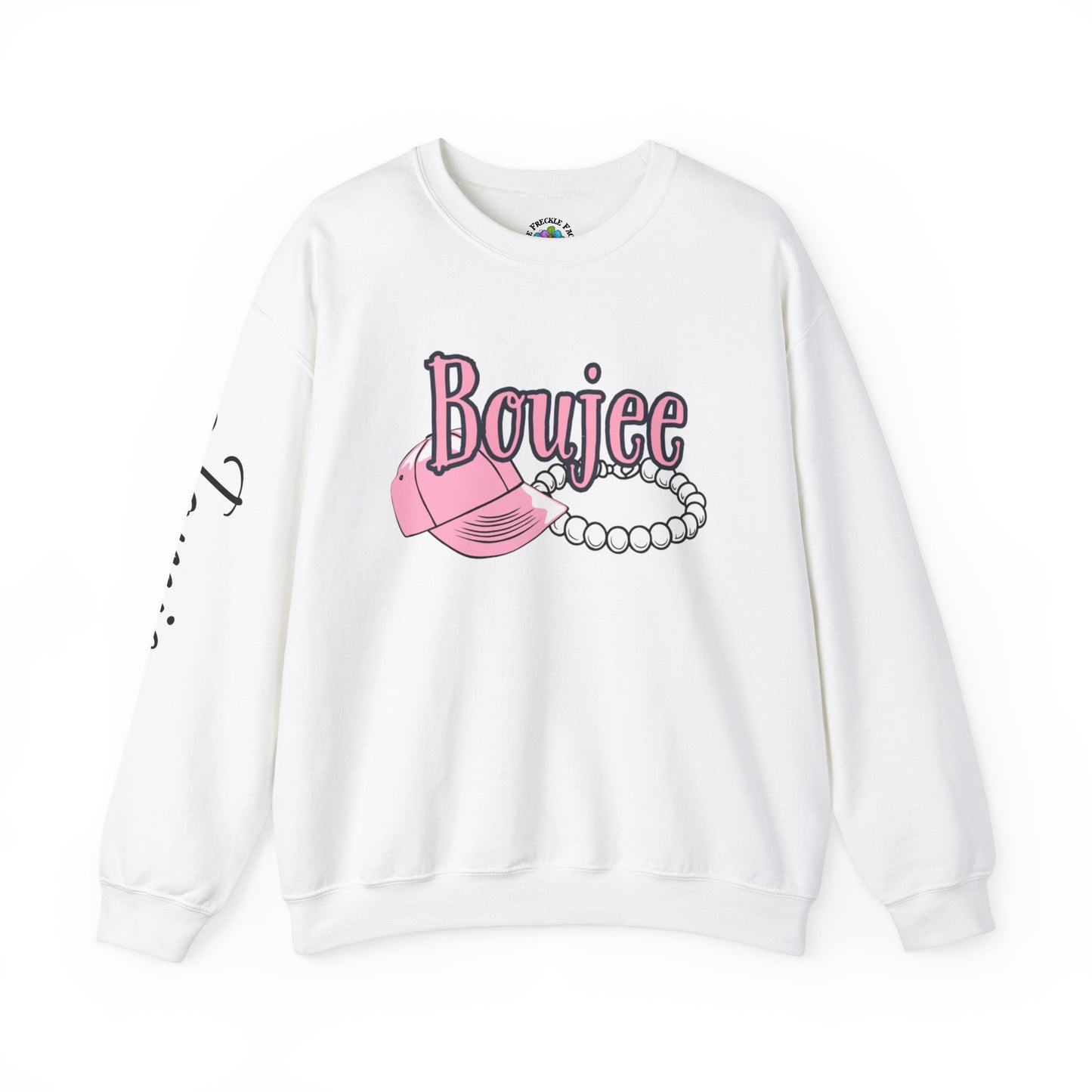 Boujee Sweatshirt, Pearls and Boujee Gift