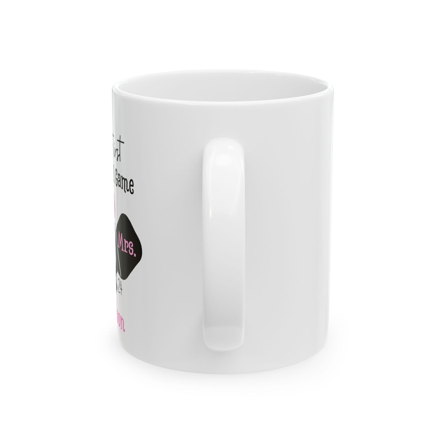 Our 1st Pickleball, Mr. &Mrs. Ceramic Mug,