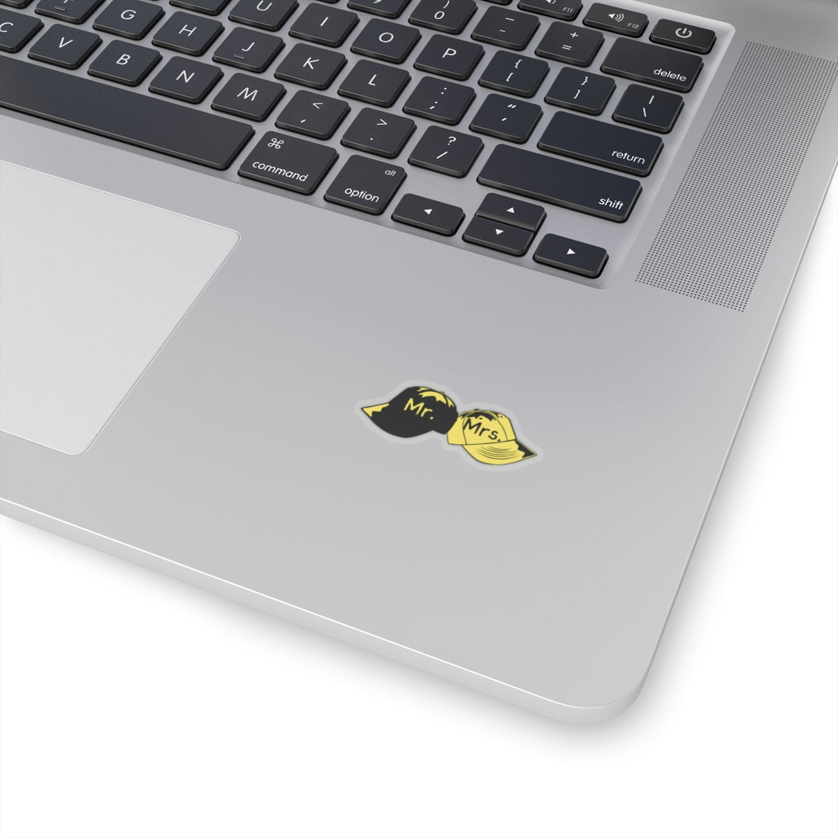 Mr & Mrs Steeler Football, Kiss-Cut Stickers