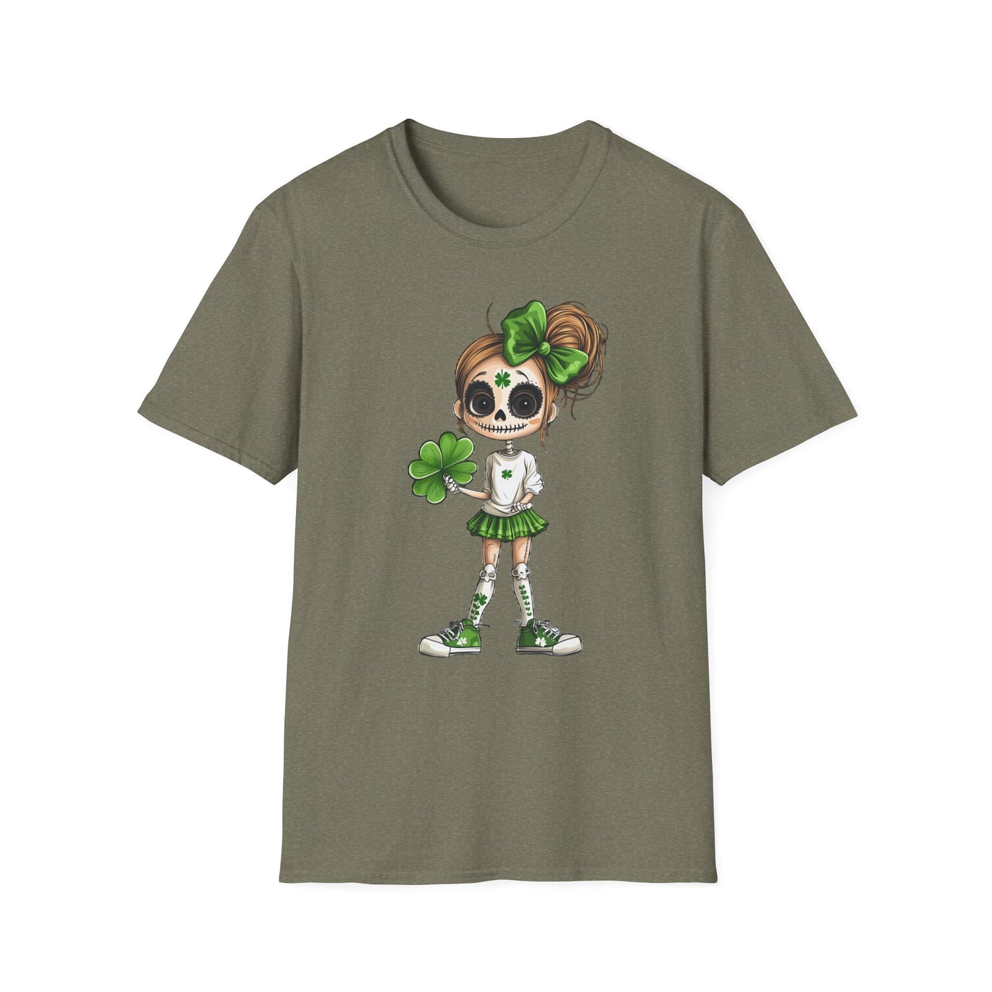 Just a girl Who loves St. Patricks Day Unisex Softstyle T-Shirt