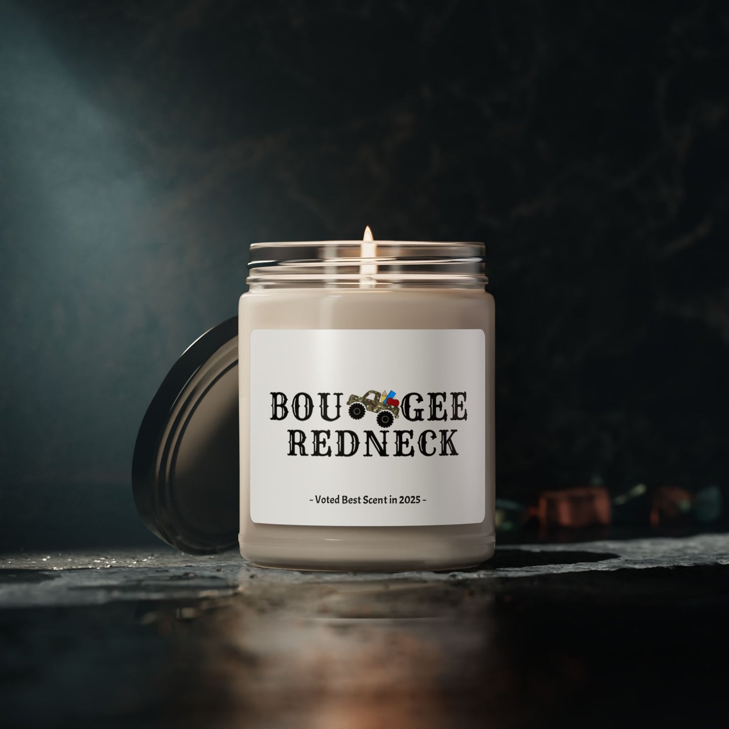 Boujee Redneck Big Truck American Soy Candle, 9oz