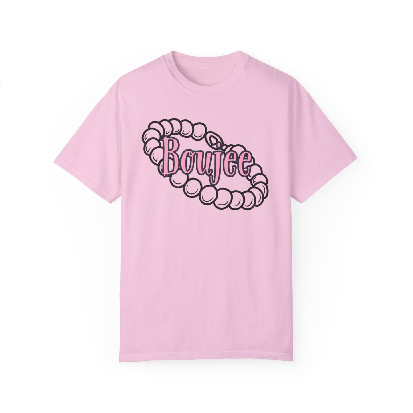 Boujee Pearls, Unisex Garment-Dyed T-shirt