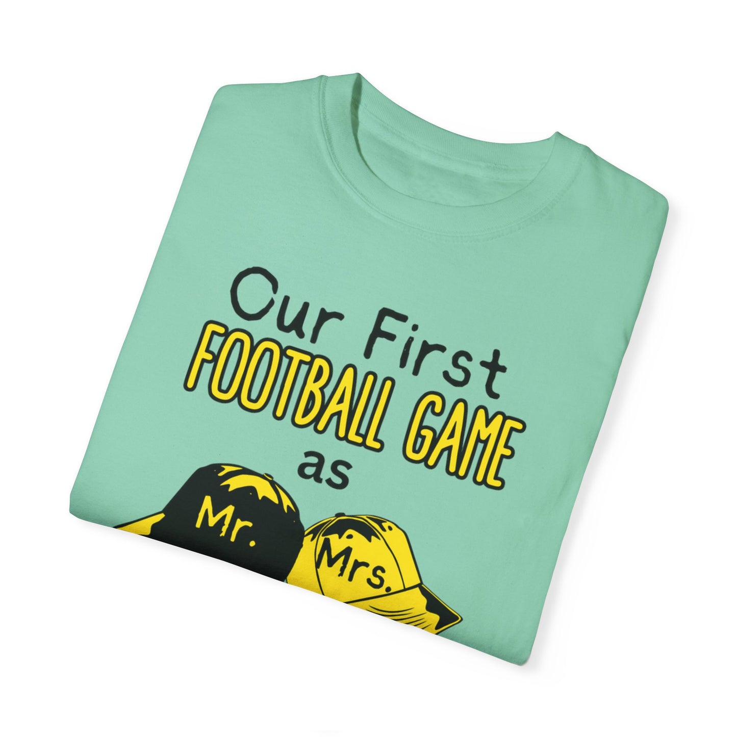 Our First Football Game, Steeler T- Shirt