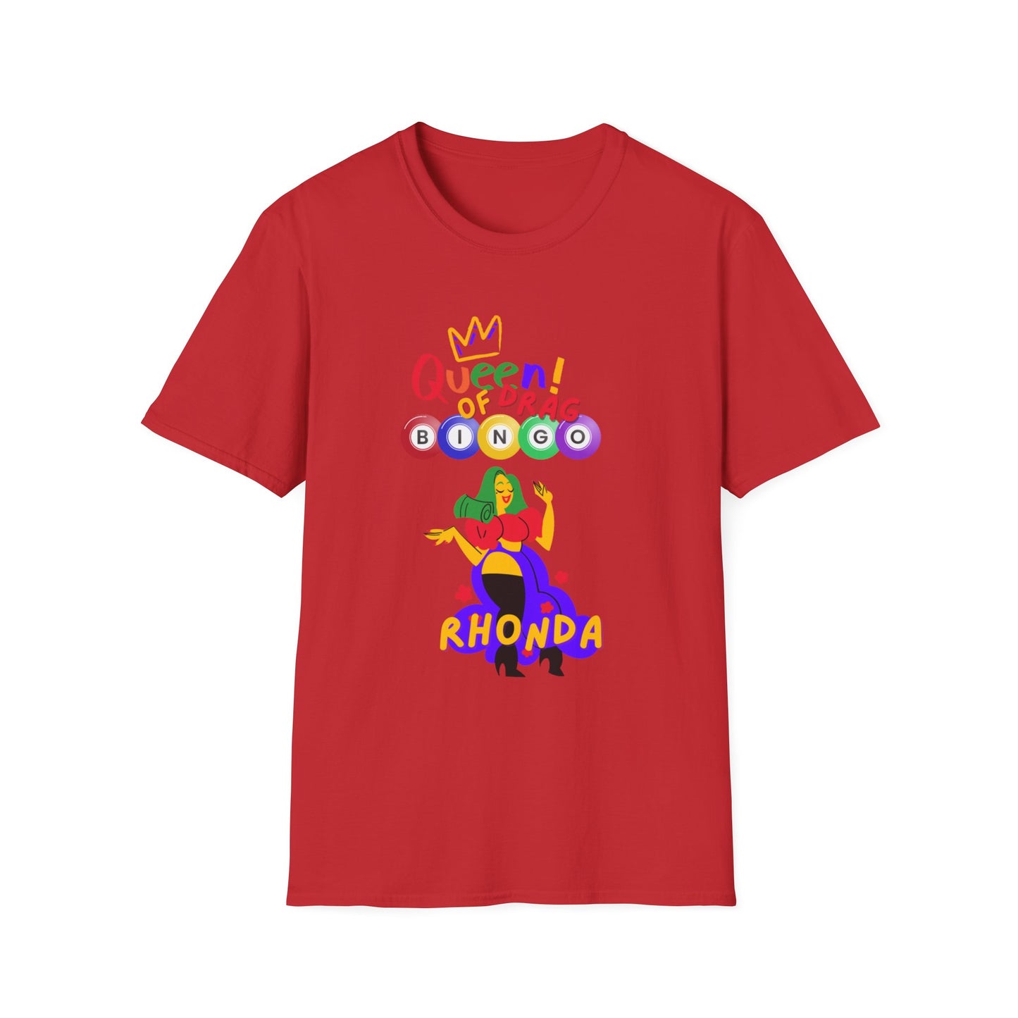 Drag Queen Bingo Obsessed, Unisex Softstyle T-Shirt