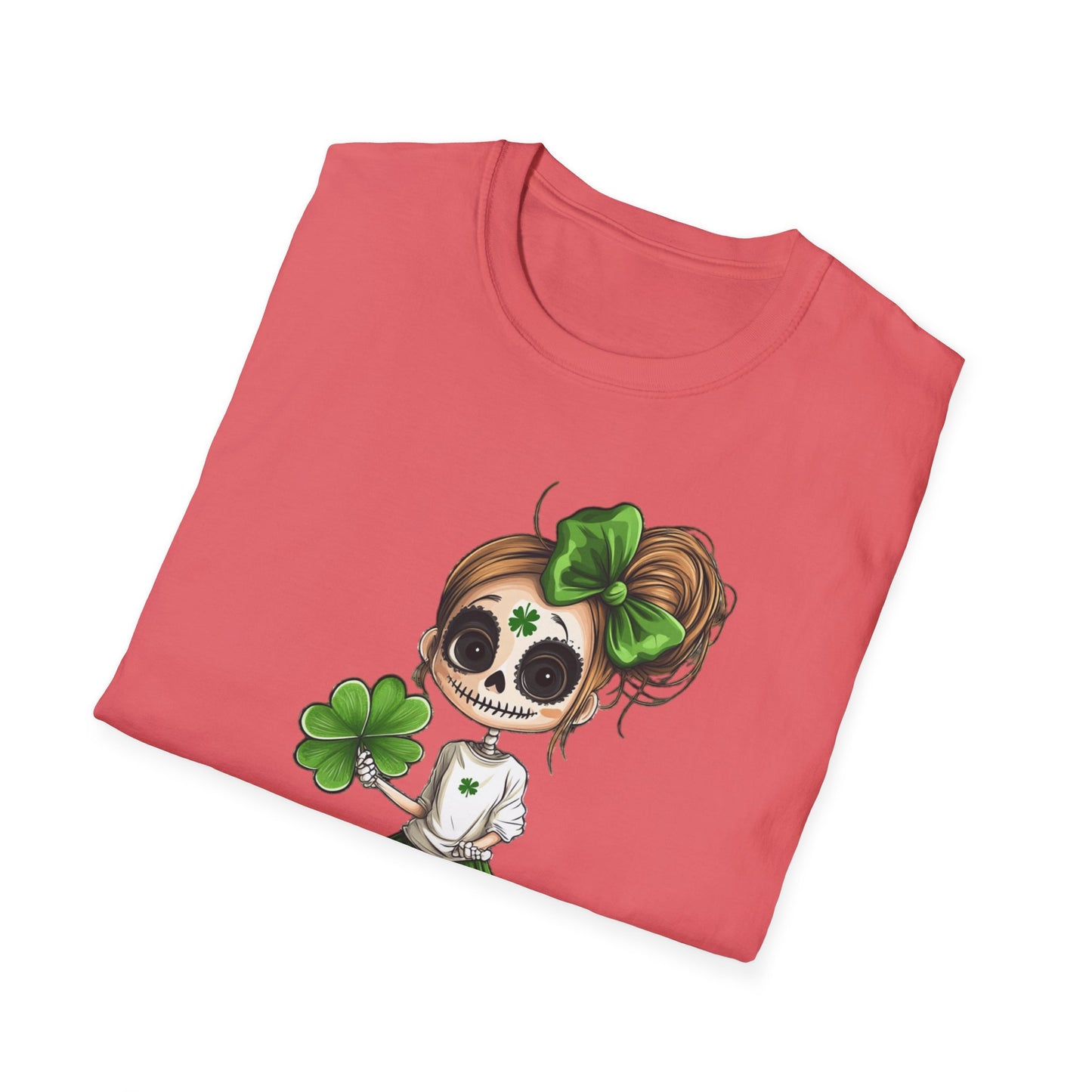 Just a girl Who loves St. Patricks Day Unisex Softstyle T-Shirt