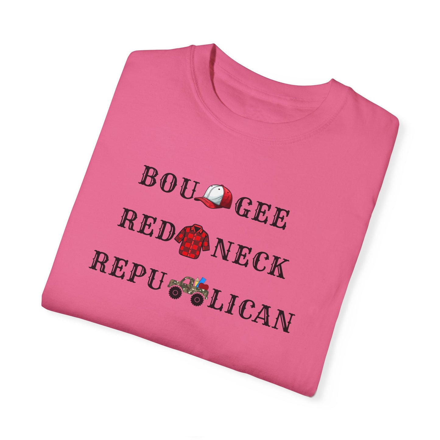 Boujee Country shirt, Unisex Garment-Dyed T-shirt