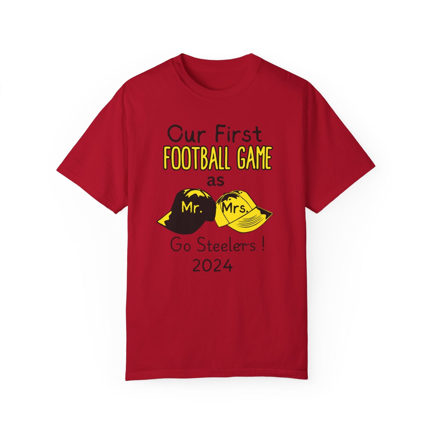 Our First Football Game, Steeler T- Shirt