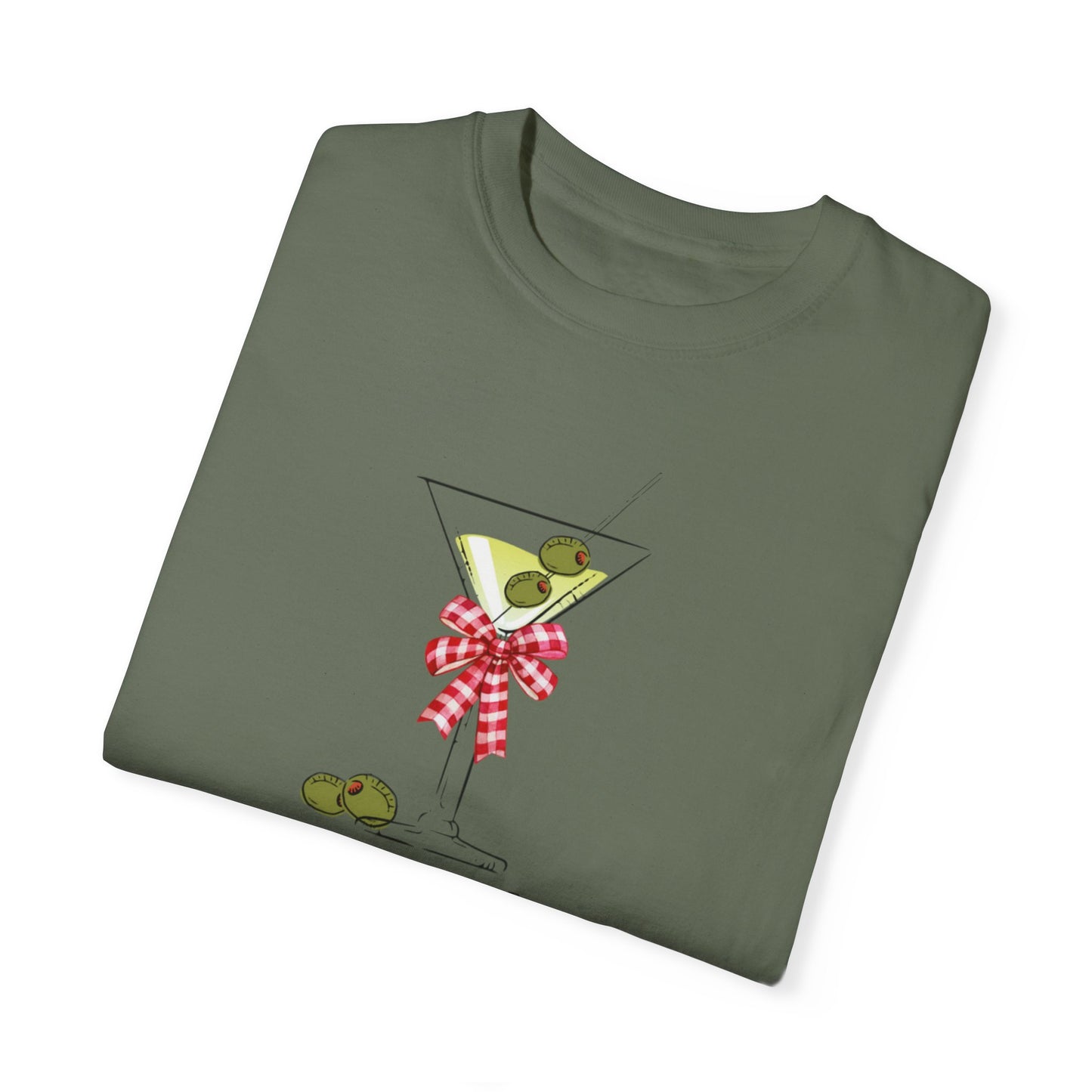 Martini Mom, Unisex Garment-Dyed T-shirt