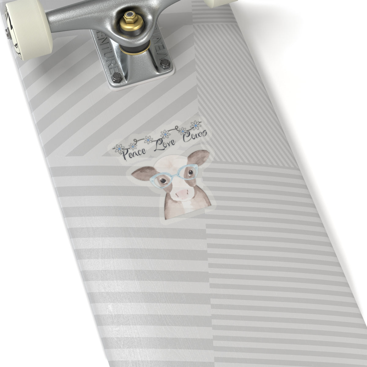 Peace Love and Cows, Kiss Cut Stickers