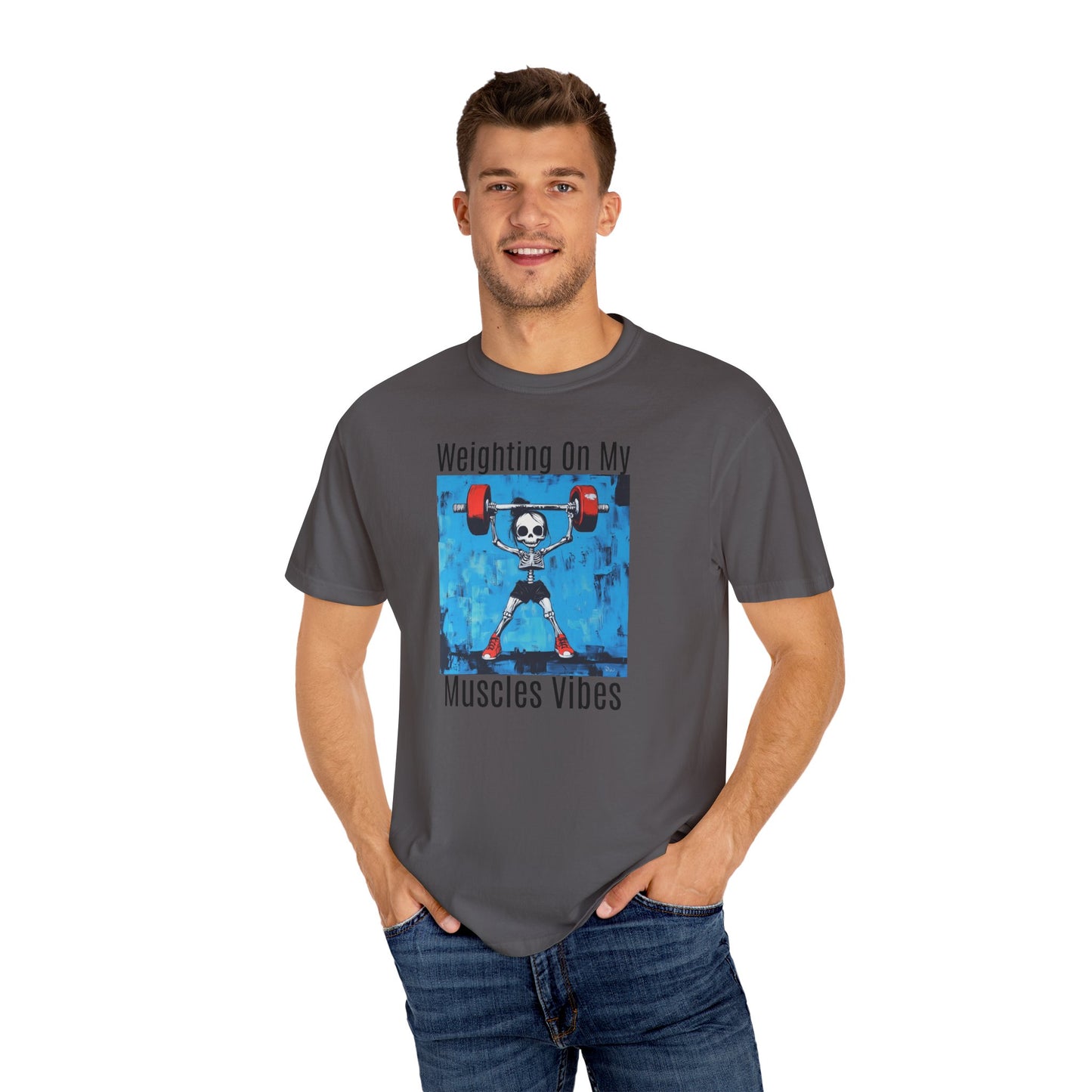 Waiting on my Muscles T-Shirt