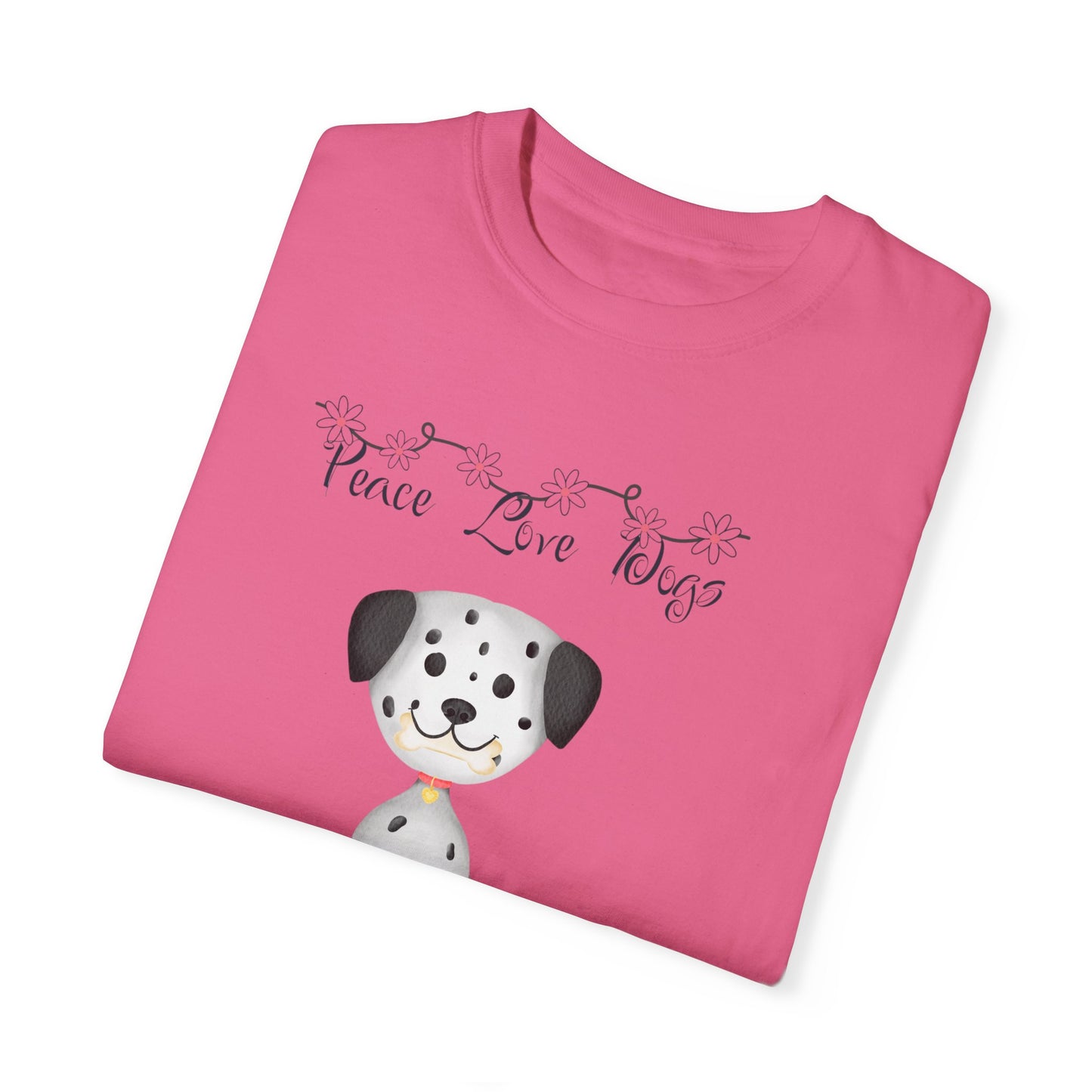 Peace Love and Dogs Collection T- Shirt