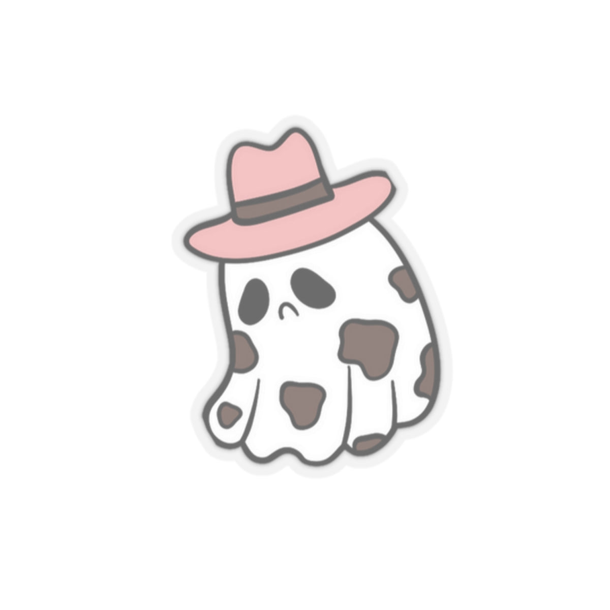 Ghost Book Boo, Kiss-Cut Stickers