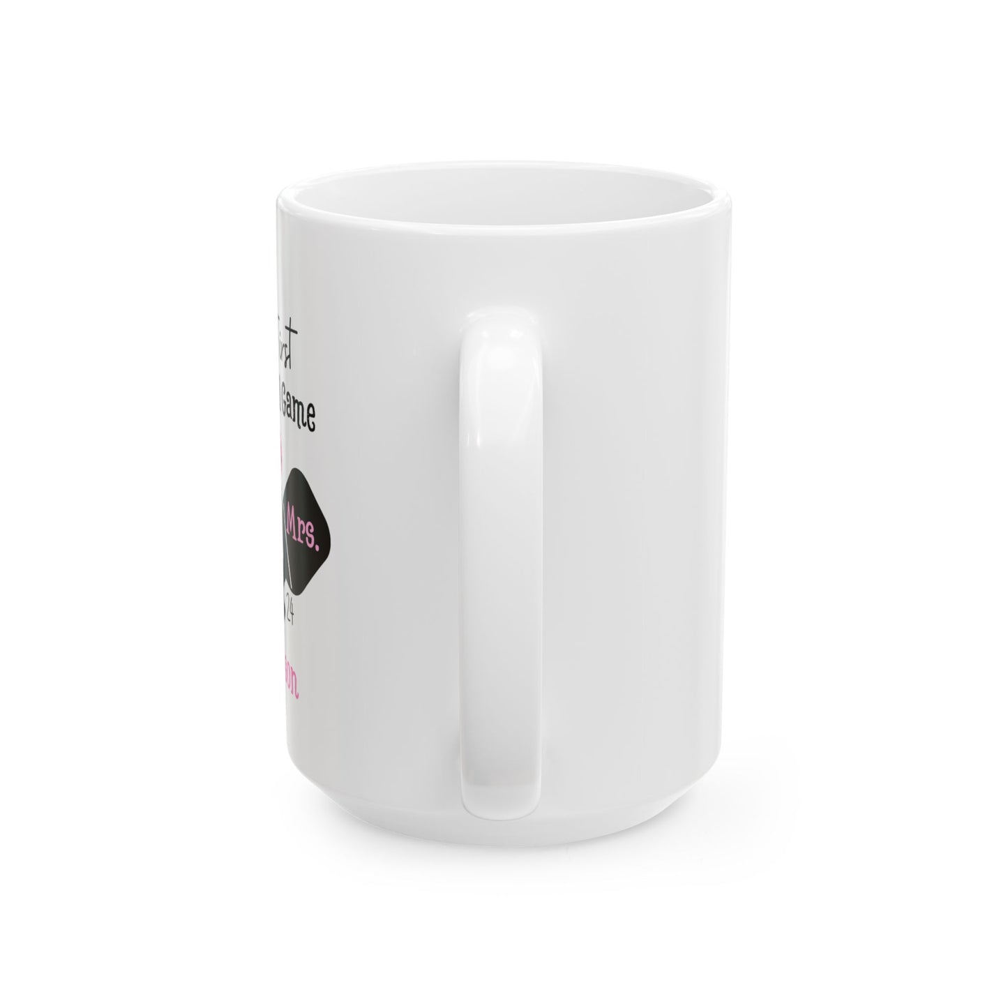 Our 1st Pickleball, Mr. &Mrs. Ceramic Mug,