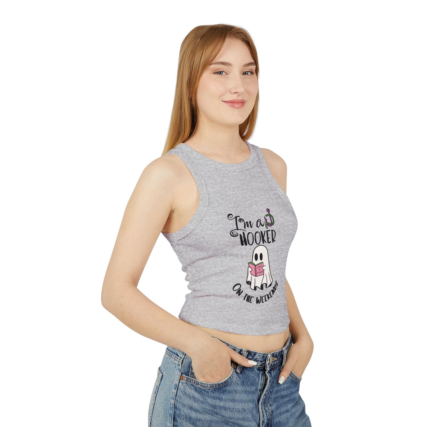 Book Lover Weekend Women's Micro Rib Racer Tank Top