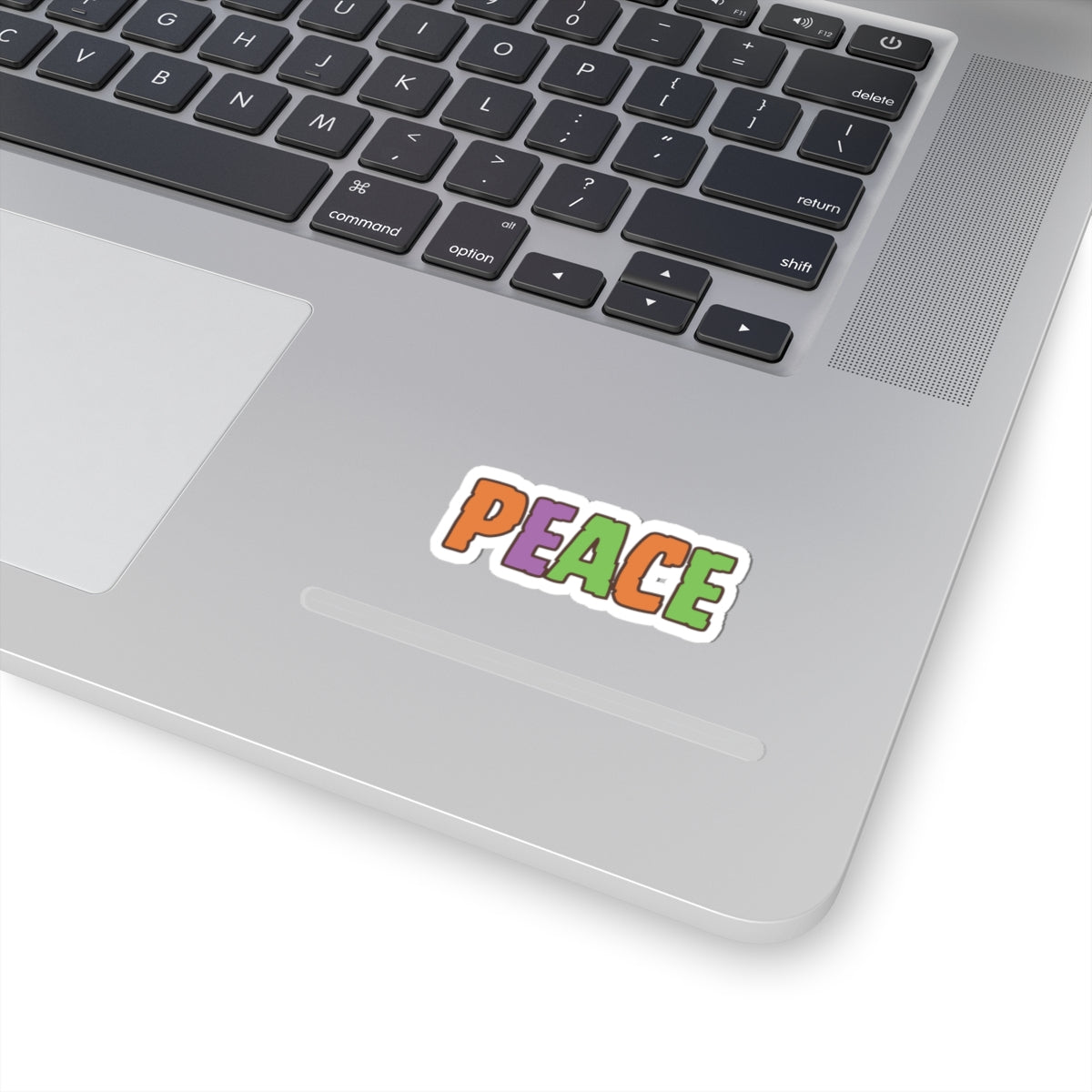 Girl who loves Peace-Cut Stickers